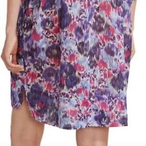 Isabel Marant Etoile Mazea Dress Size 38 Floral Print French Western Mini S-M - Picture 2 of 13
